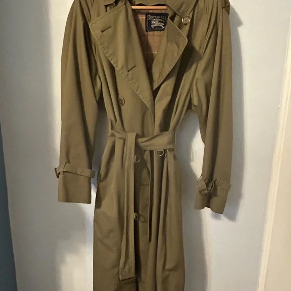 Burberrys Vintage Long Dress Coat Like New Men's L-XL